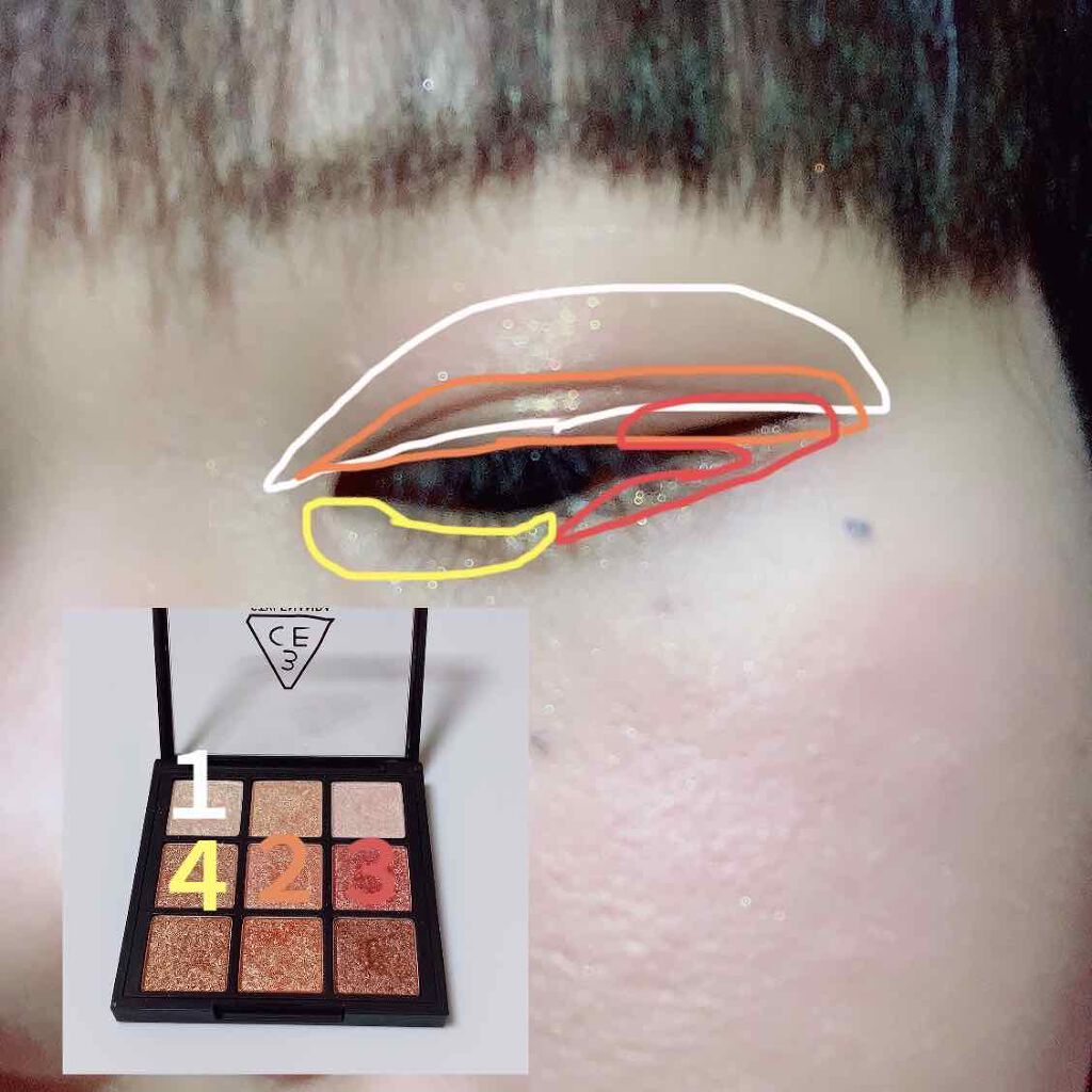 3CE マルチアイカラーパレット/3CE/アイシャドウパレットを使ったクチコミ（2枚目）