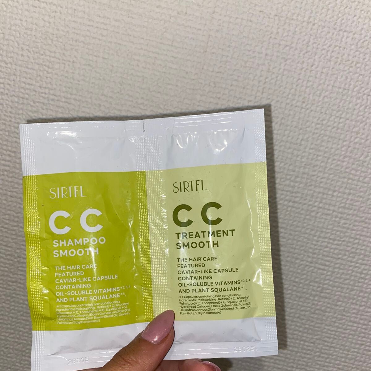 CCシャンプー/トリートメント スムース/SIRTFL/市販シャンプーを使ったクチコミ(1枚目)