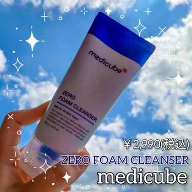 MEDICUBE Zero Foam Cleanserのクチコミ「＼超密着🫧‪濃密泡で毛穴ケア／

【使った商品】
MEDICUBE Zero Foam Cle.....」（1枚目）