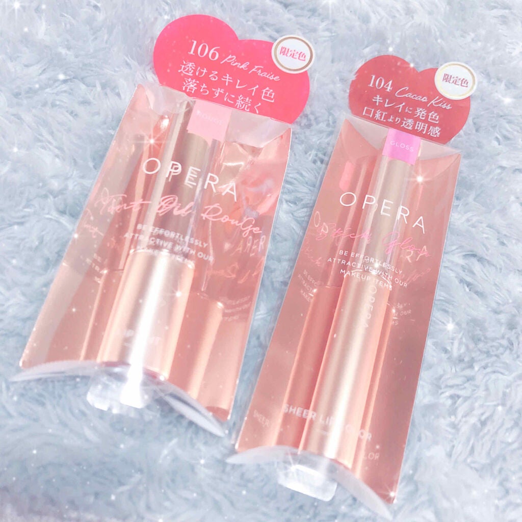 オペラ シアーリップカラー RN/OPERA/リップグロスを使ったクチコミ(1枚目)