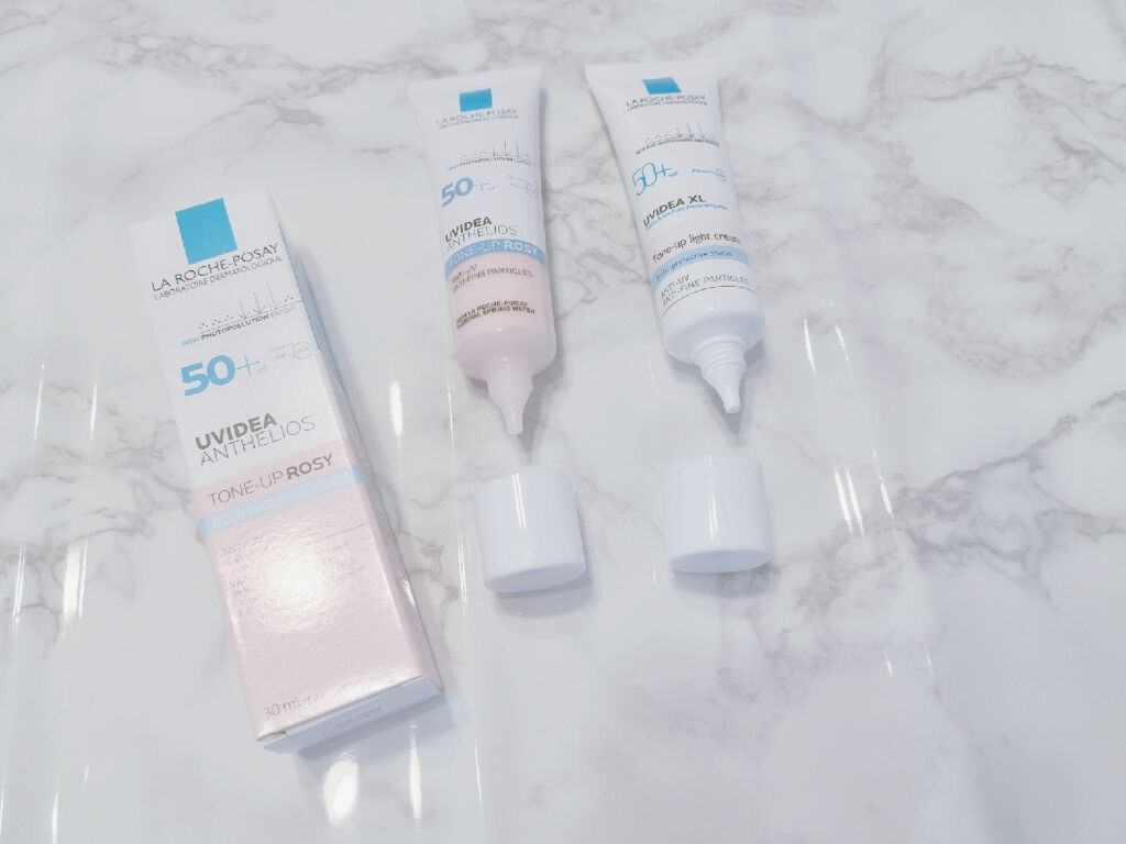 UVイデア XL プロテクショントーンアップ ローズ/ラ ロッシュ ポゼ/日焼け止めクリームを使ったクチコミ(2枚目)