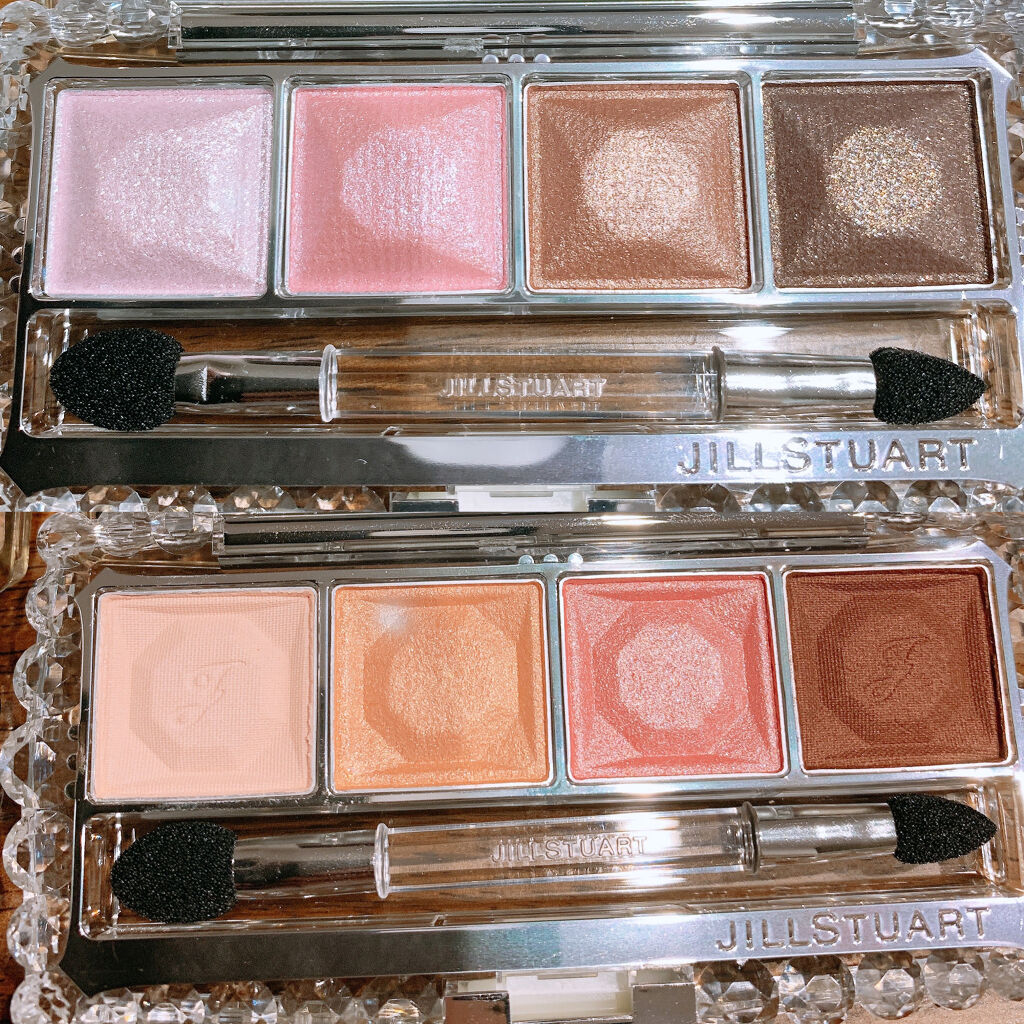 ベルベットクリスタル アイズ 04 loved one/JILL STUART/アイシャドウパレットを使ったクチコミ（2枚目）
