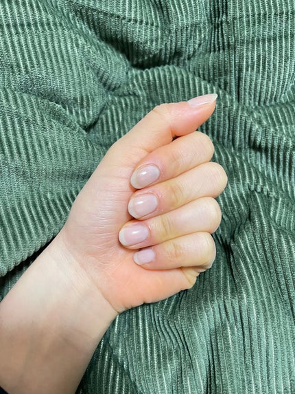 pa nail collective pa ネイルカラー(超速乾トップコート)のクチコミ「ナチュラルネイル!!
職場でも大丈夫でした!
傷がついてしまってますが、、お許しを
「キャン.....」(1枚目)