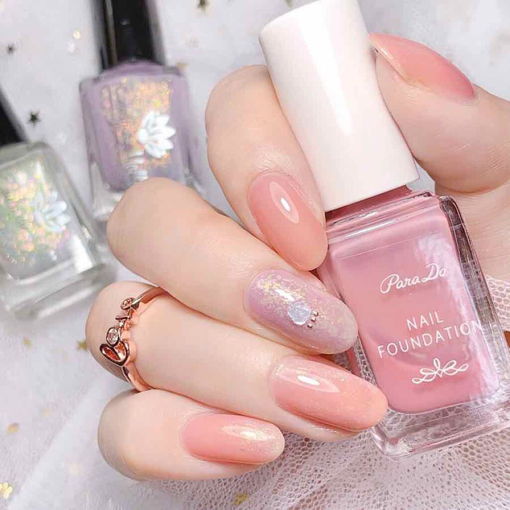 ネイルファンデーション/パラドゥ/マニキュアを使ったクチコミ（1枚目）