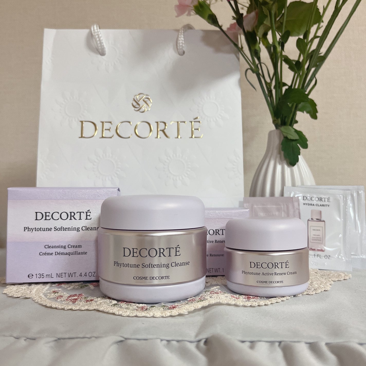 フィトチューン ソフニング クレンズ/DECORTÉ/クレンジングクリームを使ったクチコミ(1枚目)