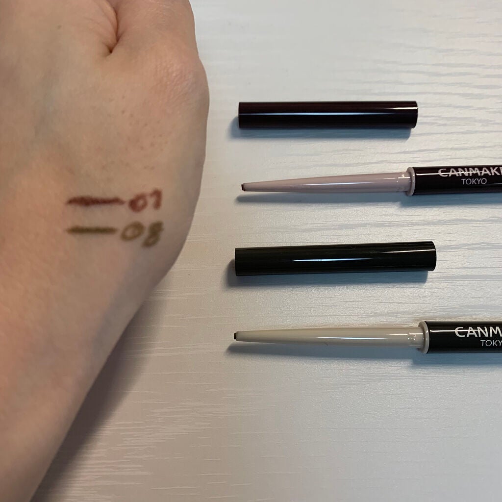 クリーミータッチライナー/キャンメイク/ジェルアイライナーを使ったクチコミ(5枚目)