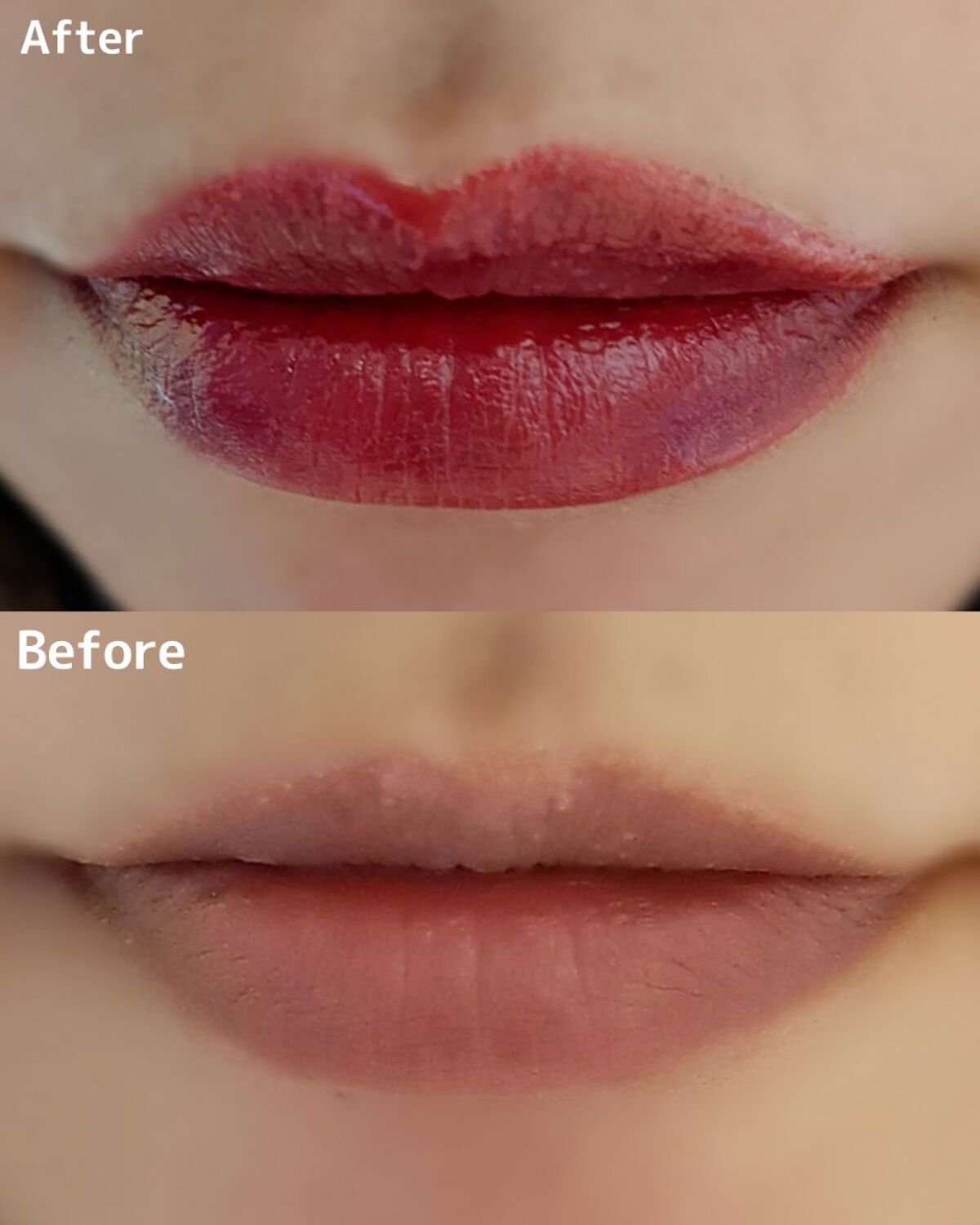 インク ムード ドロップ ティント/PERIPERA/リップグロスを使ったクチコミ（3枚目）