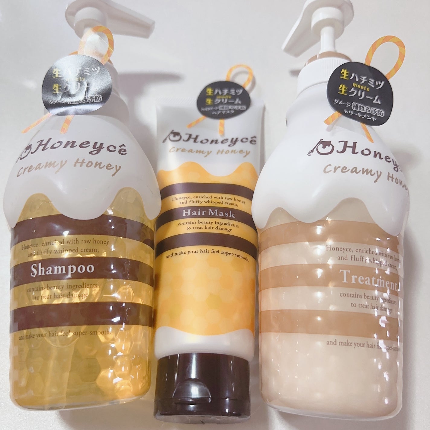 クリーミーハニー シャンプー/トリートメント/ハニーチェ/市販シャンプーを使ったクチコミ(2枚目)