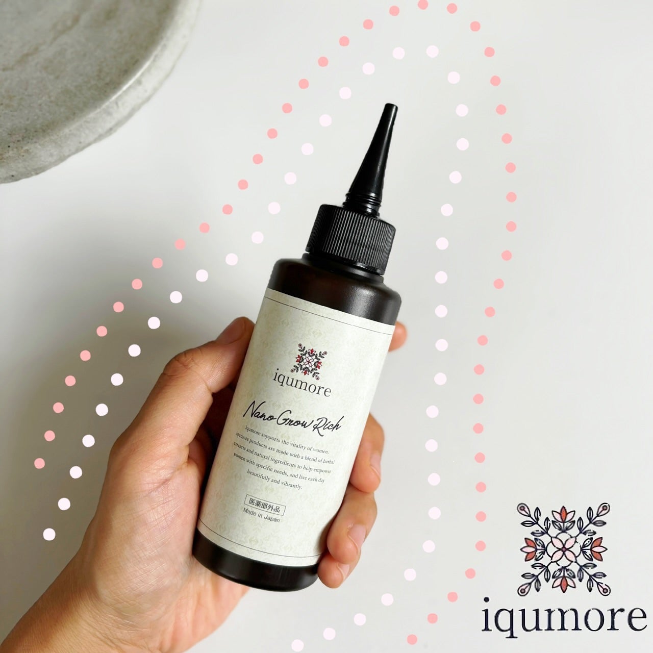 ナノグロウリッチ/iqumore/頭皮ローションを使ったクチコミ(1枚目)