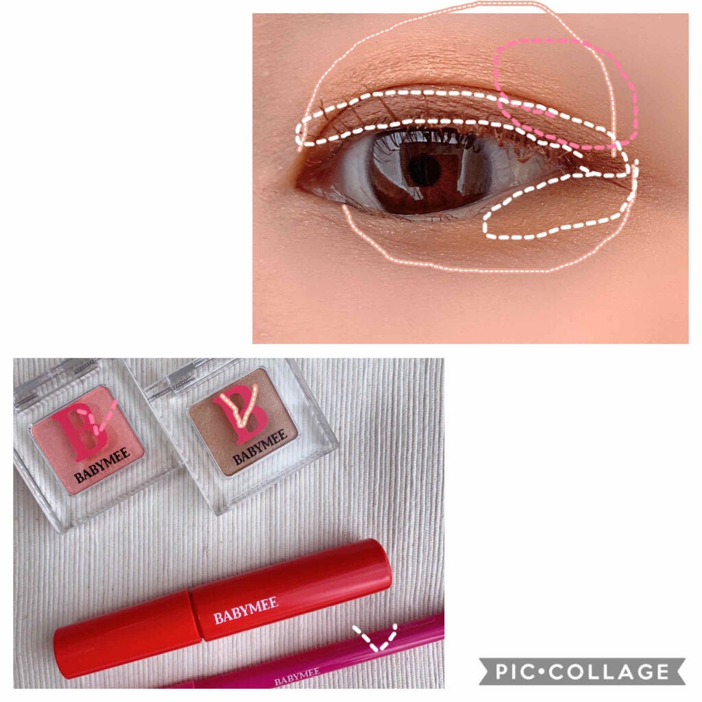 ニュアンスカラーマスカラ/BABYMEE/マスカラを使ったクチコミ(2枚目)