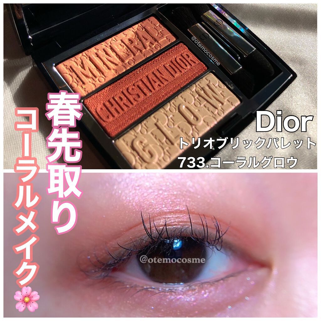 【新品】 Dior トリオ ブリック パレット　733