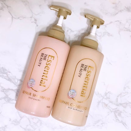 ザビューティ リペアシャンプー・コンディショナー/エッセンシャル/市販シャンプーを使ったクチコミ(1枚目)