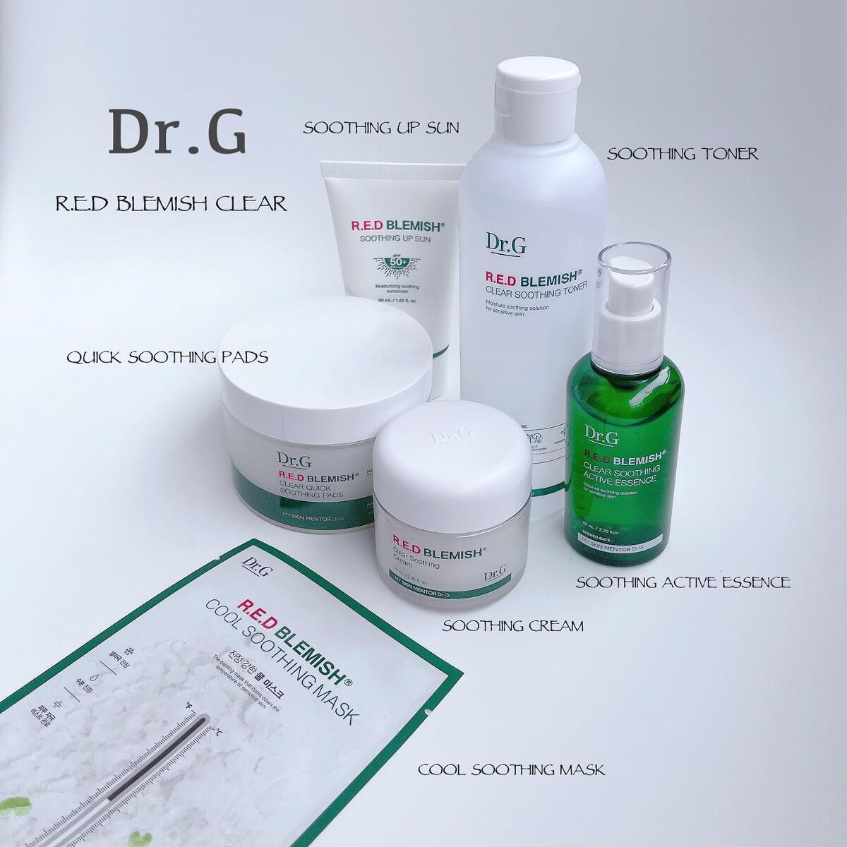 안녕하새요(あんにょん)
유린 입니다 (ユリンです)💜ㅤㅤㅤㅤㅤㅤㅤㅤㅤㅤㅤㅤㅤ

韓国で人気水分クリームといえば
Dr.G(ドクタージー)‼️

ドクタージーのレッドブレミッシュラインをシリーズ使ってみました🌟

┈ ┈ ┈ ┈ ┈