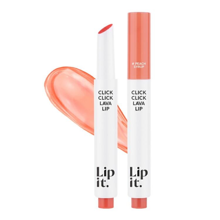 クリッククリック ラバリップ 02 ピーチシロップ