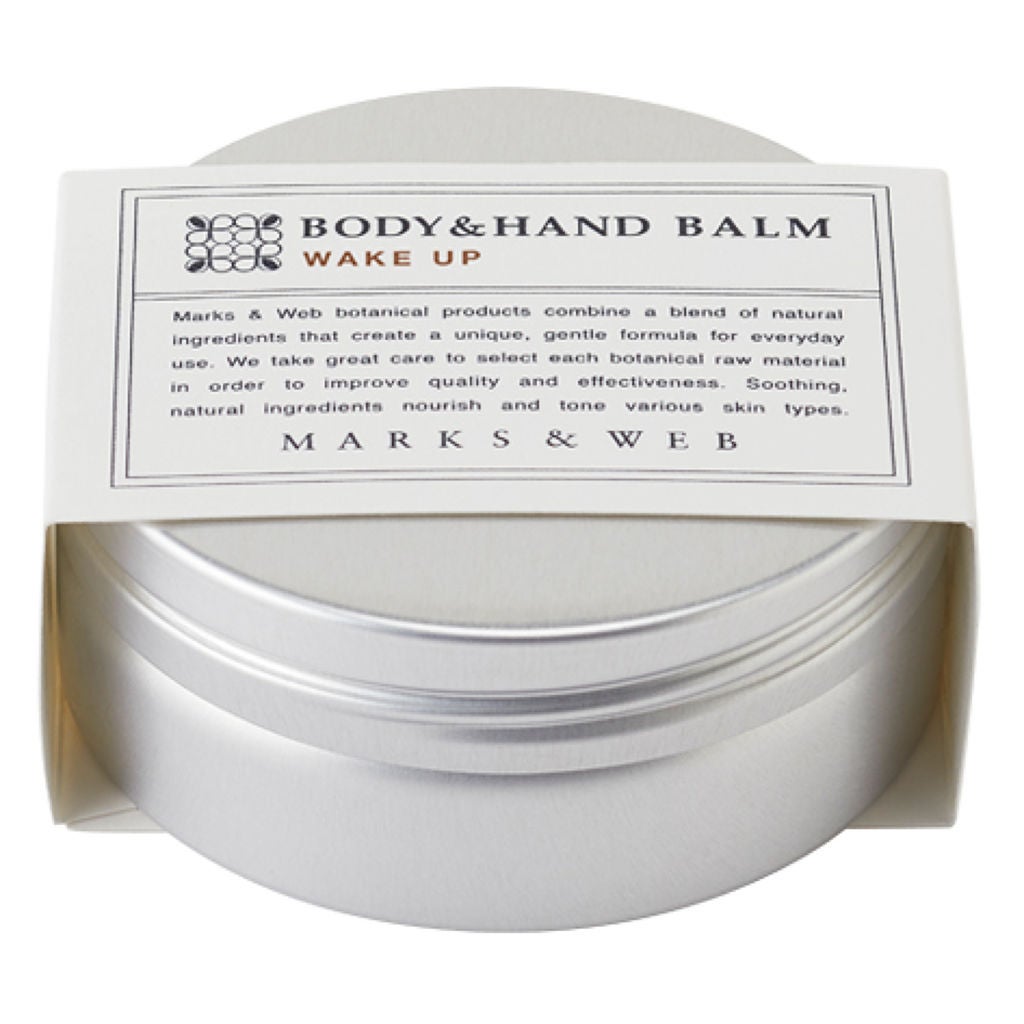 ハーバルボディ&ハンドバーム ウェイクアップ MARKS&WEB