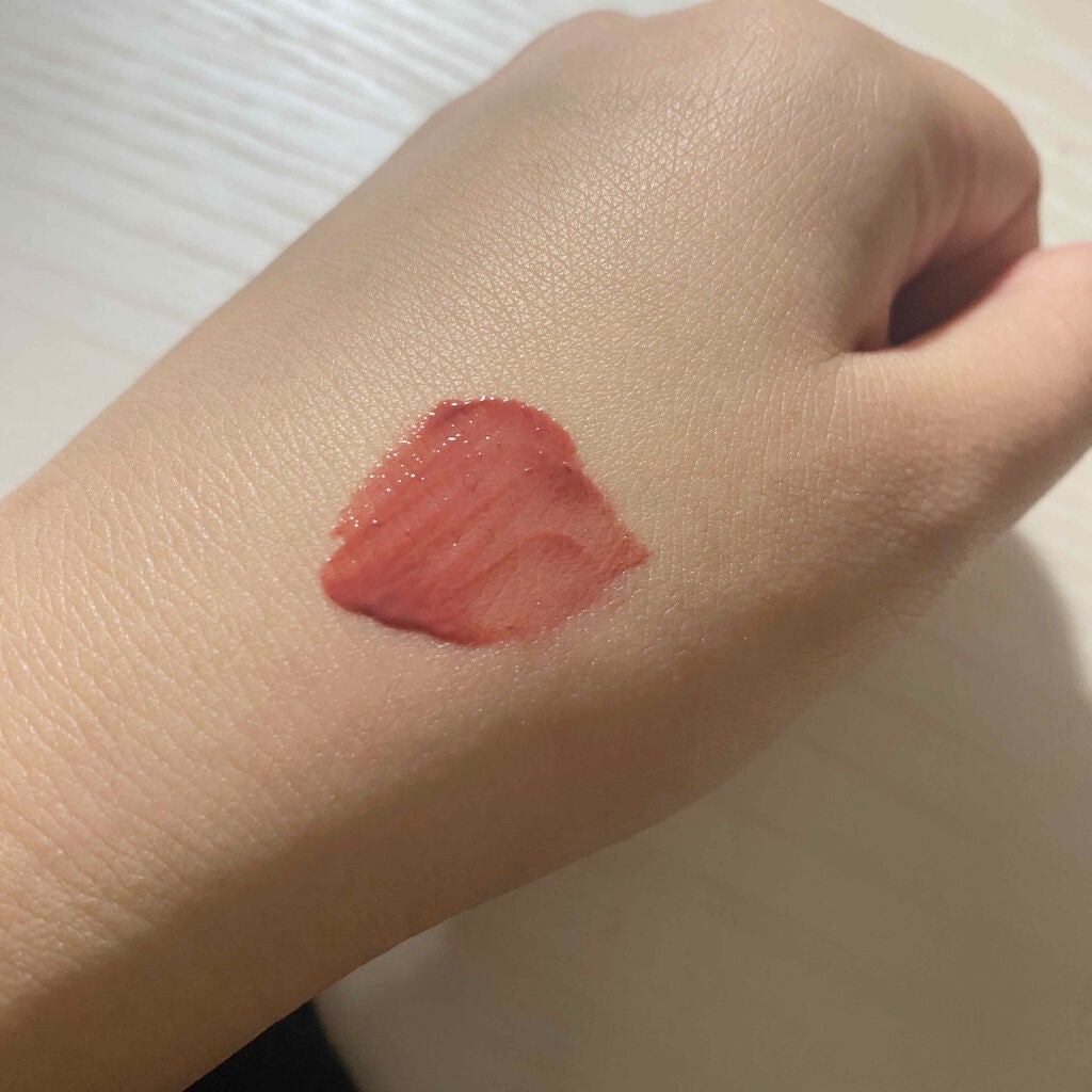 ジューシーラスティングティント/rom&nd/リップティントを使ったクチコミ(3枚目)