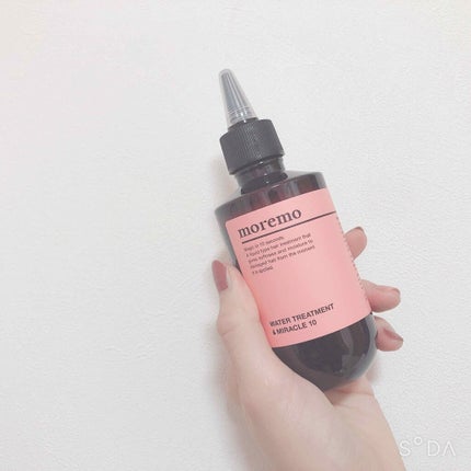 ウォータートリートメントミラクル10/moremo/洗い流すヘアトリートメントを使ったクチコミ(2枚目)
