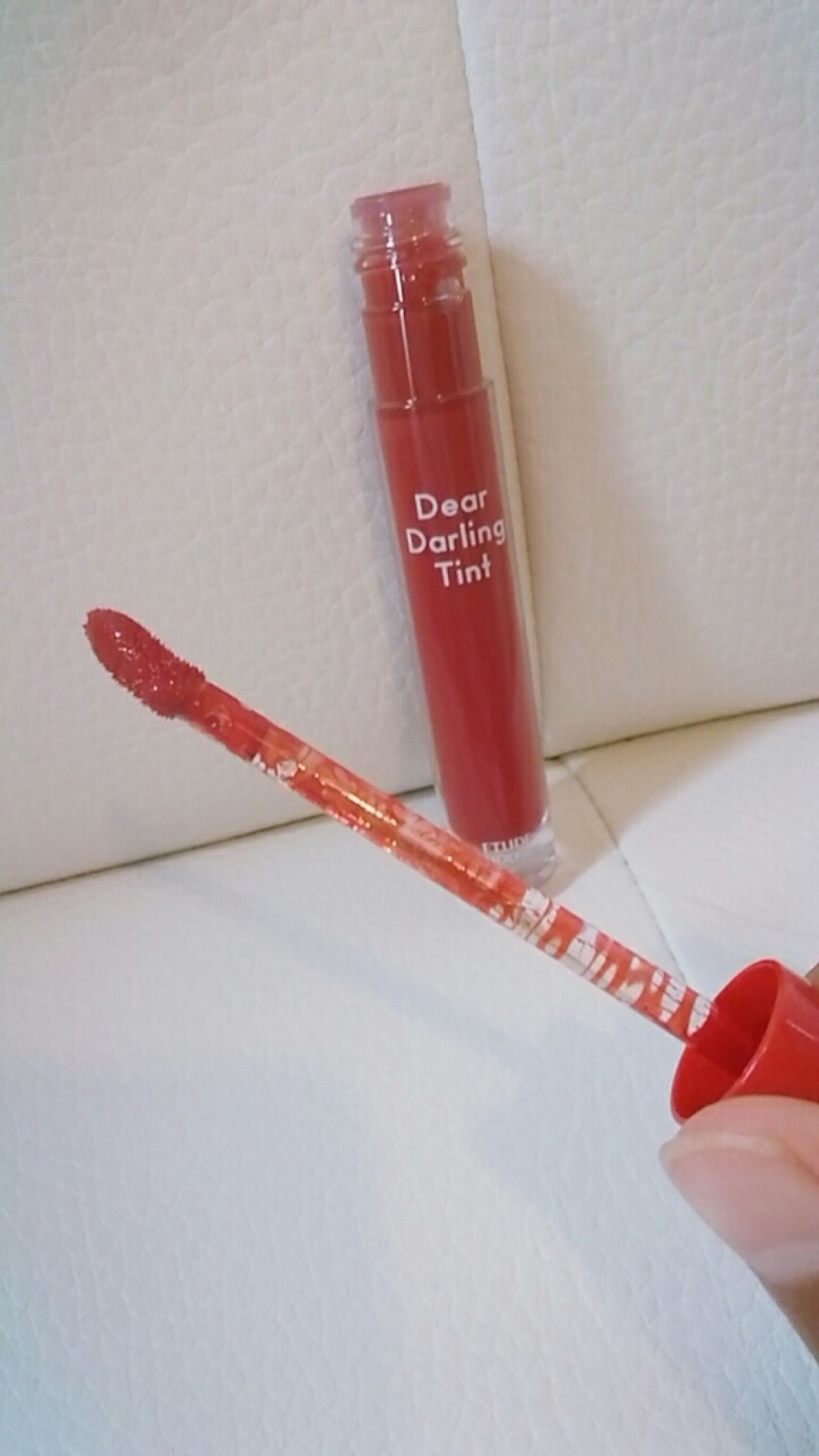 ディアダーリン ウォータージェルティント/ETUDE/リップティントを使ったクチコミ（3枚目）
