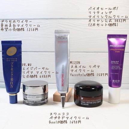 プラセホワイター 薬用美白アイクリーム/明色/アイケア・アイクリームを使ったクチコミ(1枚目)