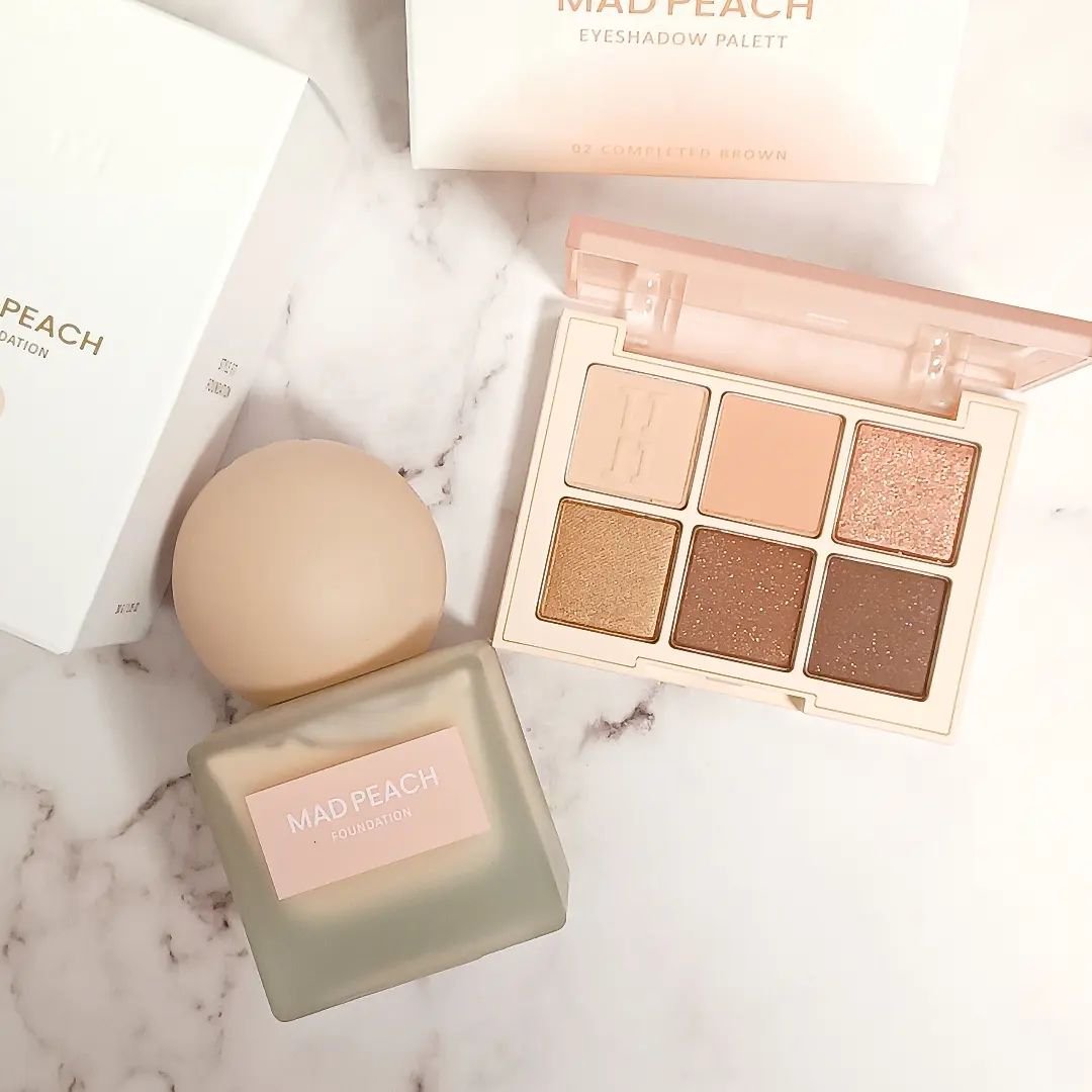 デイリームードアイシャドウパレット/MAD PEACH/アイシャドウパレットを使ったクチコミ（1枚目）
