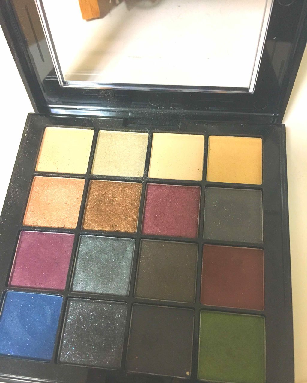 UT シャドウ パレット ミックス フィニッシュ/NYX Professional Makeup/アイシャドウパレットを使ったクチコミ（2枚目）