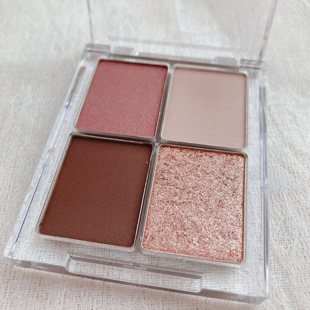 4色アイシャドウパレット/aZTK/アイシャドウパレットを使ったクチコミ(4枚目)