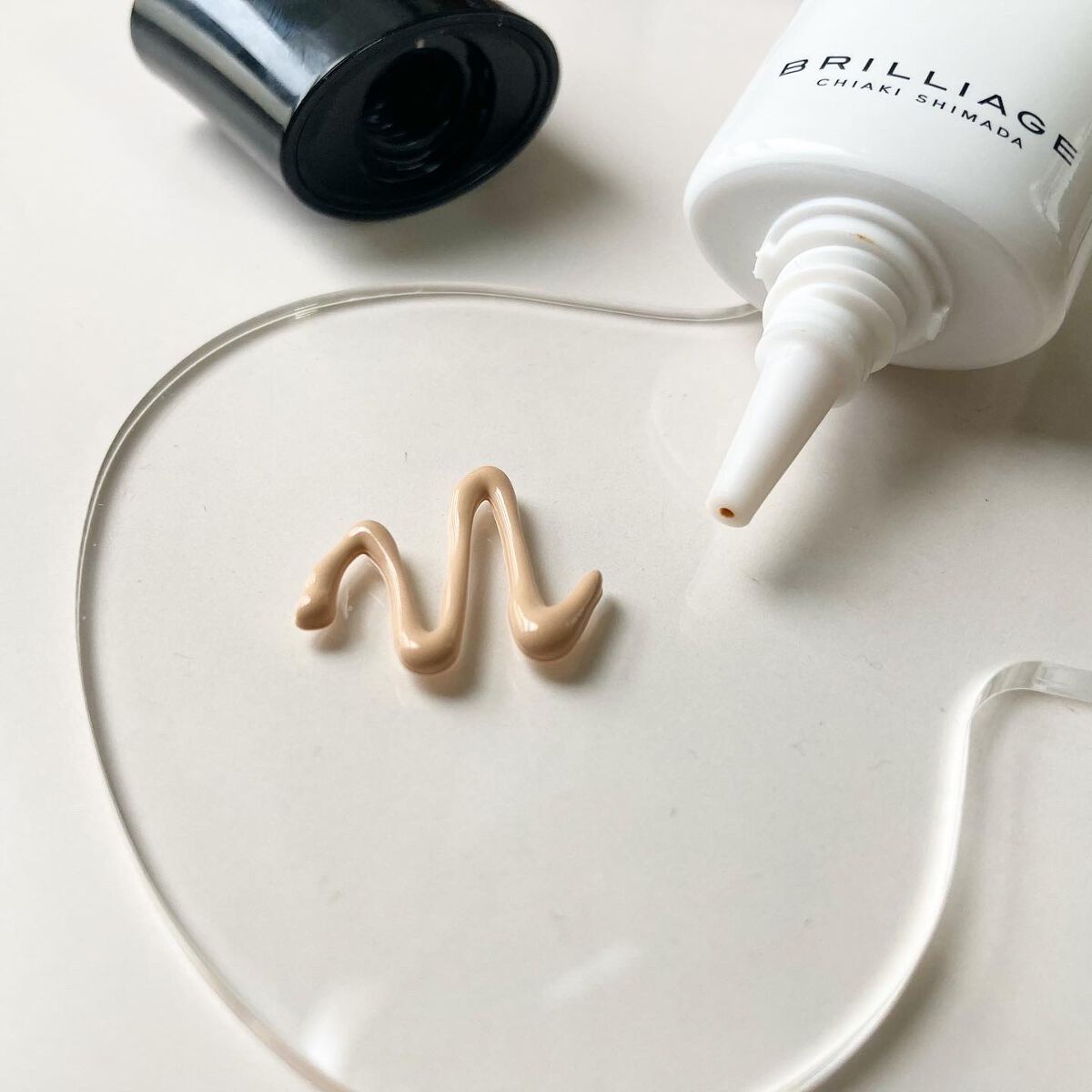 リキッドファンデーション セラム フィッティング グロウ/ブリリアージュ/リキッドファンデーションを使ったクチコミ(2枚目)