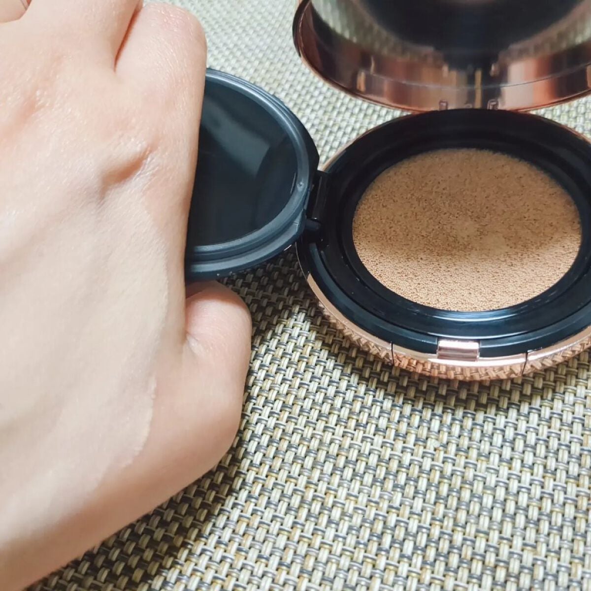 シピシピ フィットスキンクッション/CipiCipi/クッションファンデーションを使ったクチコミ(2枚目)