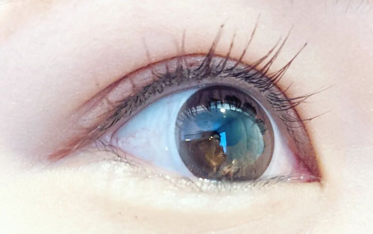 ドラマティックエッセンスマスカラ (ロング&カール)/マキアージュ/マスカラを使ったクチコミ(4枚目)