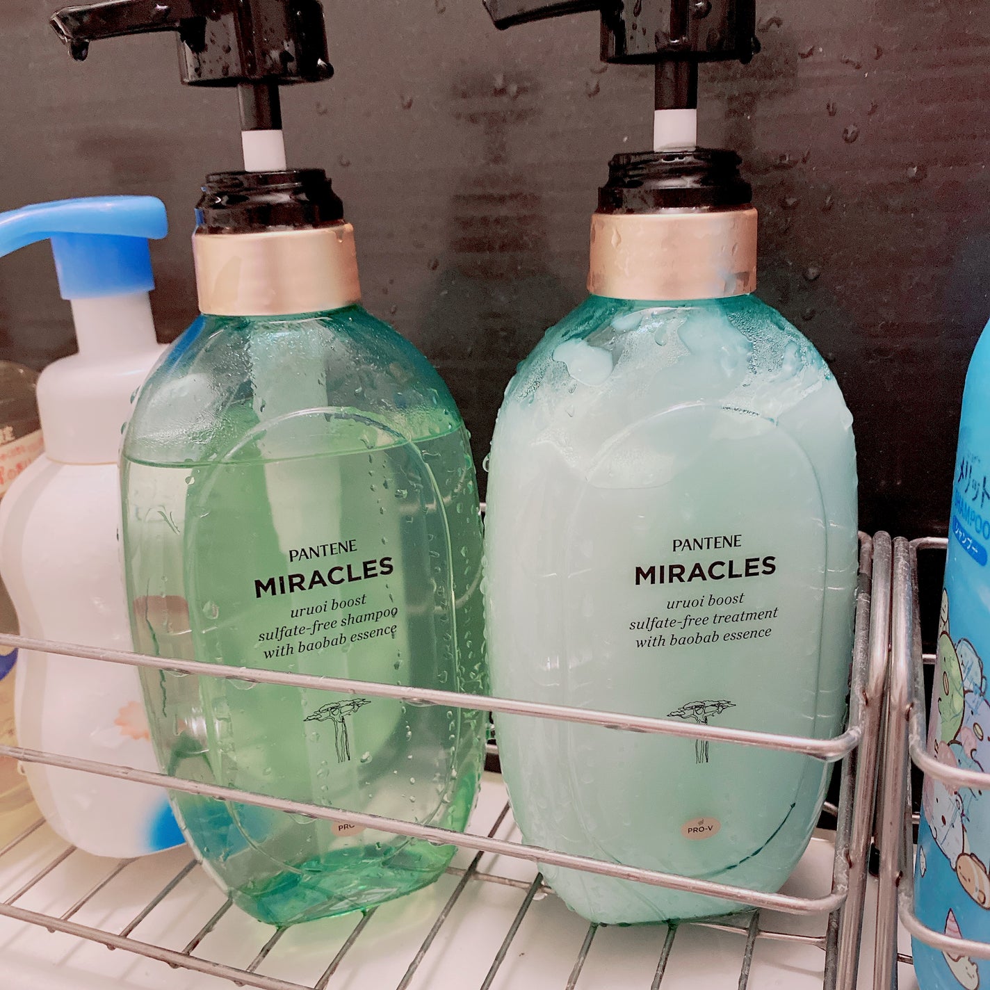 ミラクルズ うるおいブースト シャンプー/トリートメント/パンテーン/市販シャンプーを使ったクチコミ(1枚目)