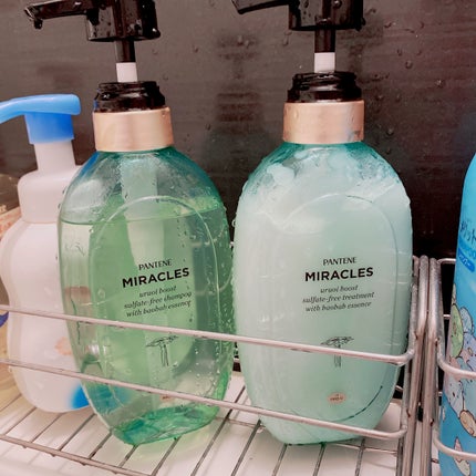 ミラクルズ うるおいブースト シャンプー/トリートメント/パンテーン/市販シャンプーを使ったクチコミ(1枚目)