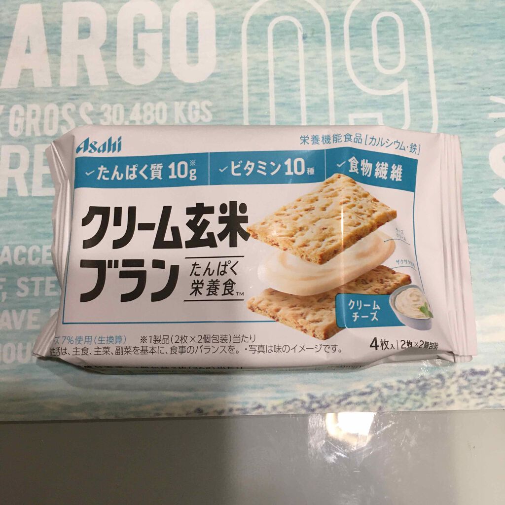 バランスアップ クリーム玄米ブラン クリームチーズ/アサヒフードアンドヘルスケア/バランス栄養食を使ったクチコミ(1枚目)