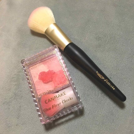 グロウフルールチークス/キャンメイク/パウダーチークを使ったクチコミ(1枚目)