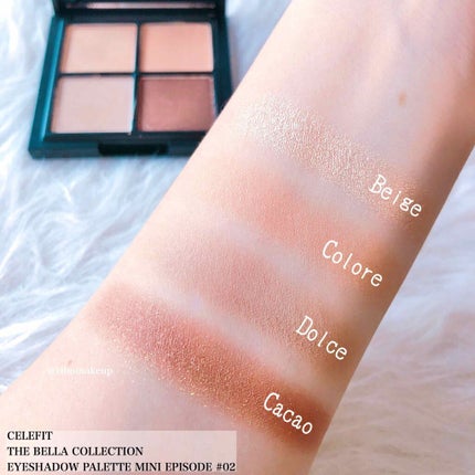 THE BELLA COLLECTION mini/CELEFIT/アイシャドウパレットを使ったクチコミ(3枚目)