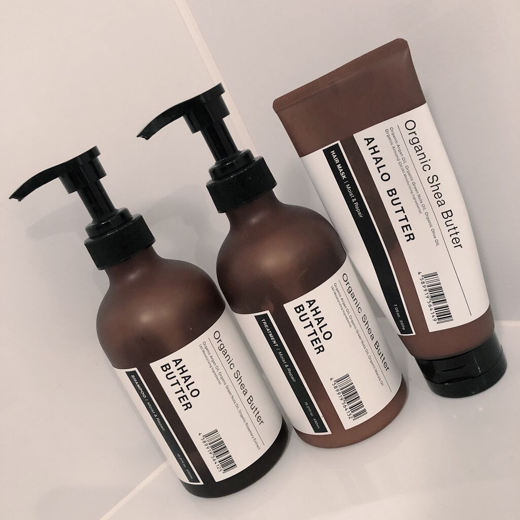 モイスト＆リペア ヘアオイル/AHALO BUTTER/ヘアオイルを使ったクチコミ（1枚目）