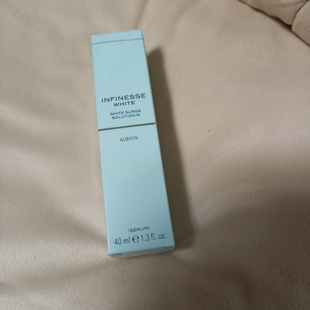 アンフィネスホワイト ホワイトサージ ソリューション W /ALBION/美容液を使ったクチコミ(1枚目)