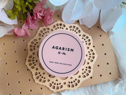 Q+Me スウィート ボム タラソ スクラブ/AGARISM/バスト・ヒップケアを使ったクチコミ(8枚目)