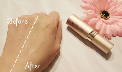 CR ハイドレイティング ファンデーション スティック/bareMinerals/その他ファンデーションを使ったクチコミ(4枚目)