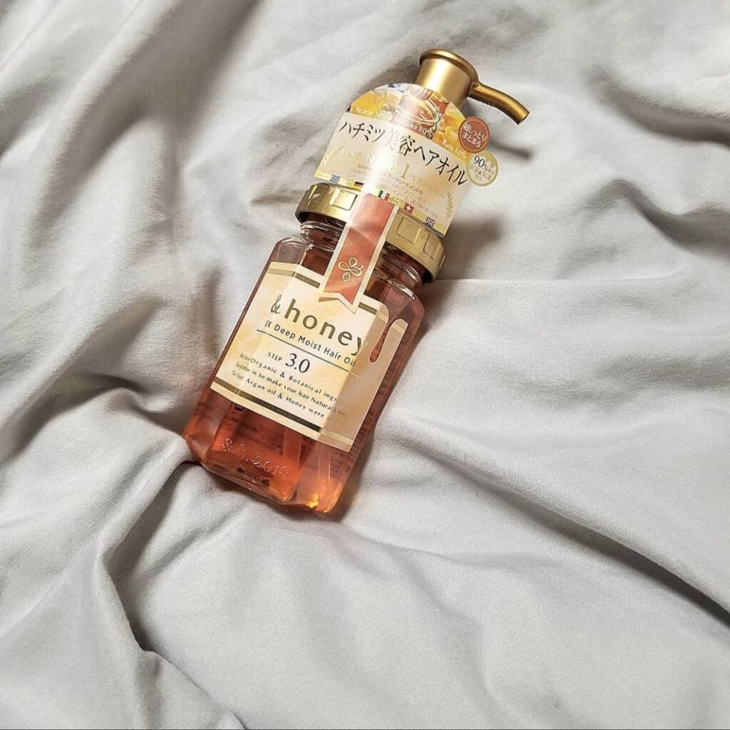 EXディープモイスト ヘアオイル3.0/&honey/ヘアオイルを使ったクチコミ(1枚目)
