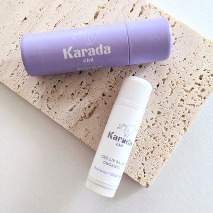 CBDリップバーム/KARADA CBD/リップバームを使ったクチコミ(1枚目)