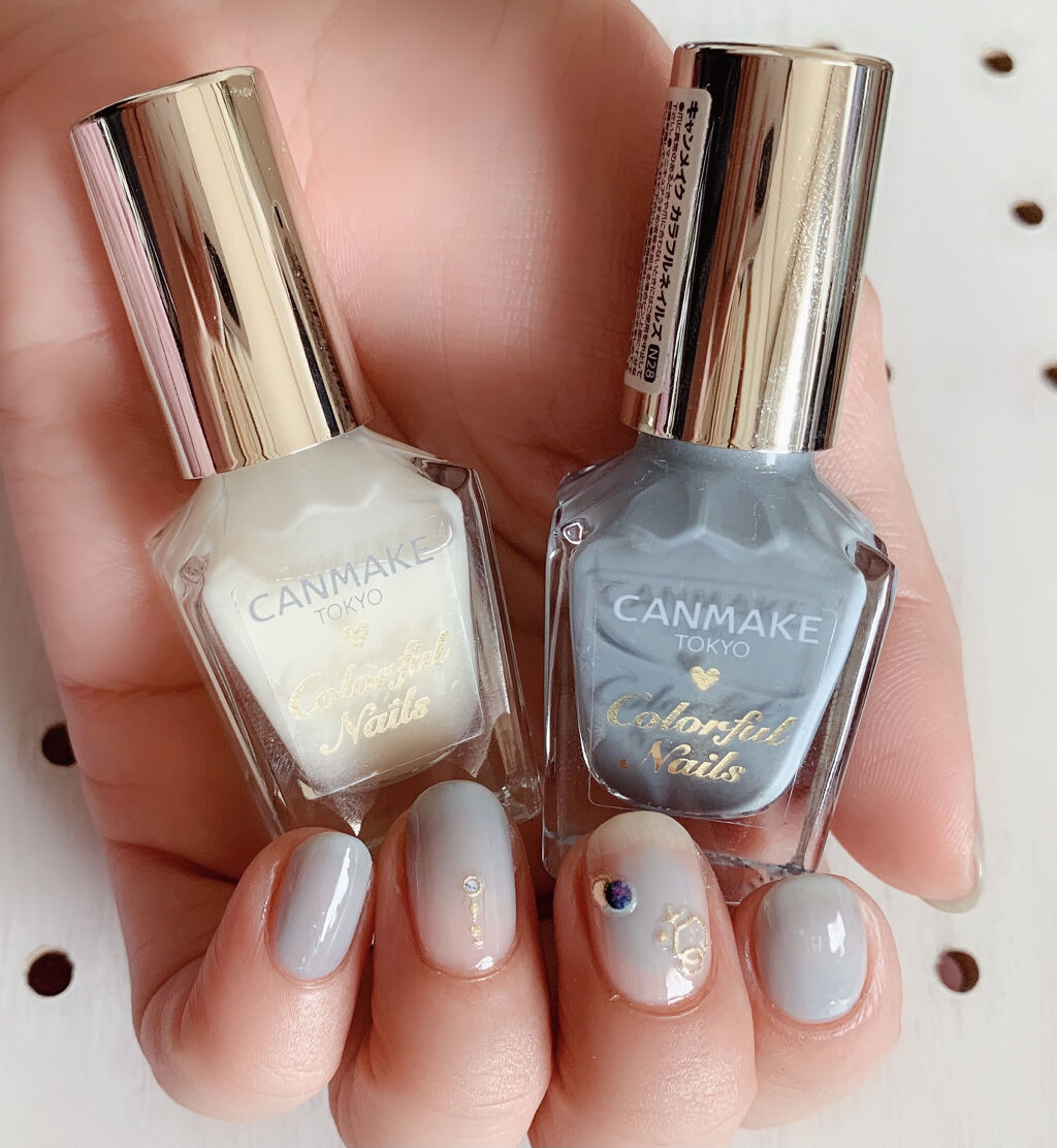 カラフルネイルズ/キャンメイク/マニキュアを使ったクチコミ（2枚目）