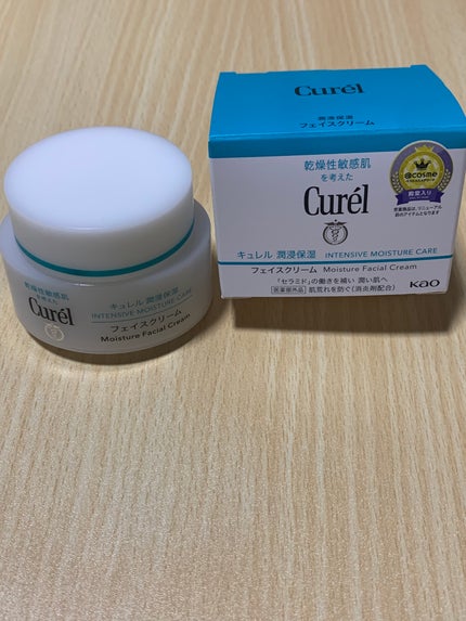 潤浸保湿 フェイスクリーム/キュレル/フェイスクリームを使ったクチコミ(1枚目)