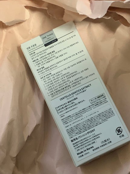 ツボクサ化粧水/ONE THING/化粧水を使ったクチコミ(2枚目)