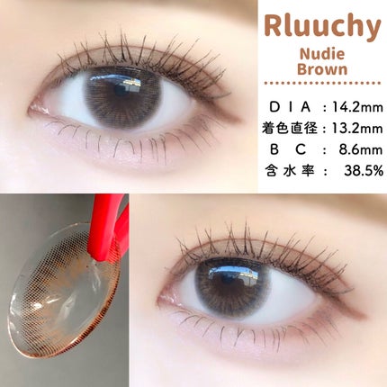 Rluuchy Oneday/Torico Eye./カラーコンタクトレンズを使ったクチコミ(4枚目)