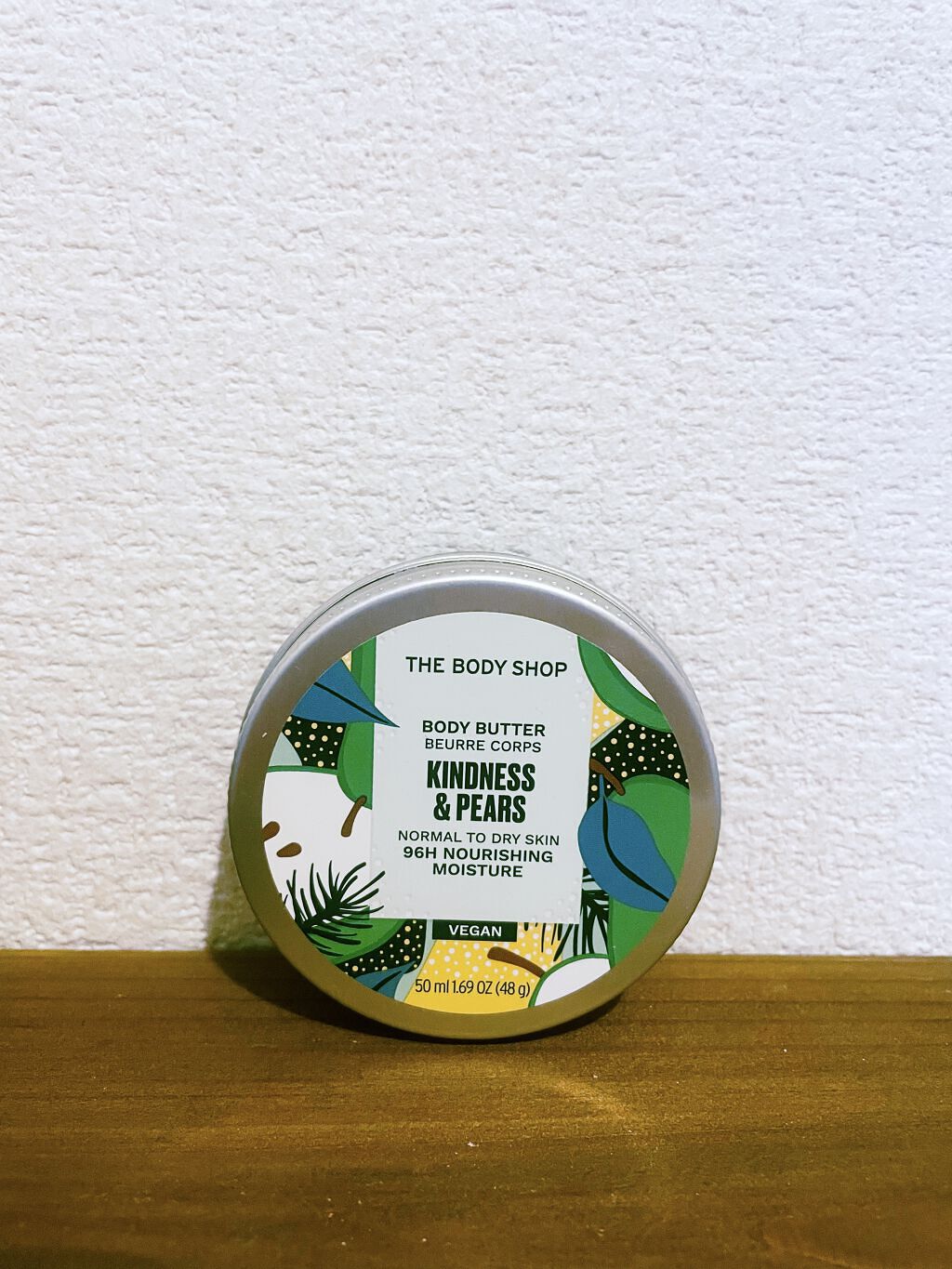 THE BODY SHOP ホリデー ボディケアバッグ ペアのクチコミ「 ☆ホリデー ボディケアバッグ ペアの中から、ミニサイズのボディバターです🥰
これは自分で買っ.....」（1枚目）