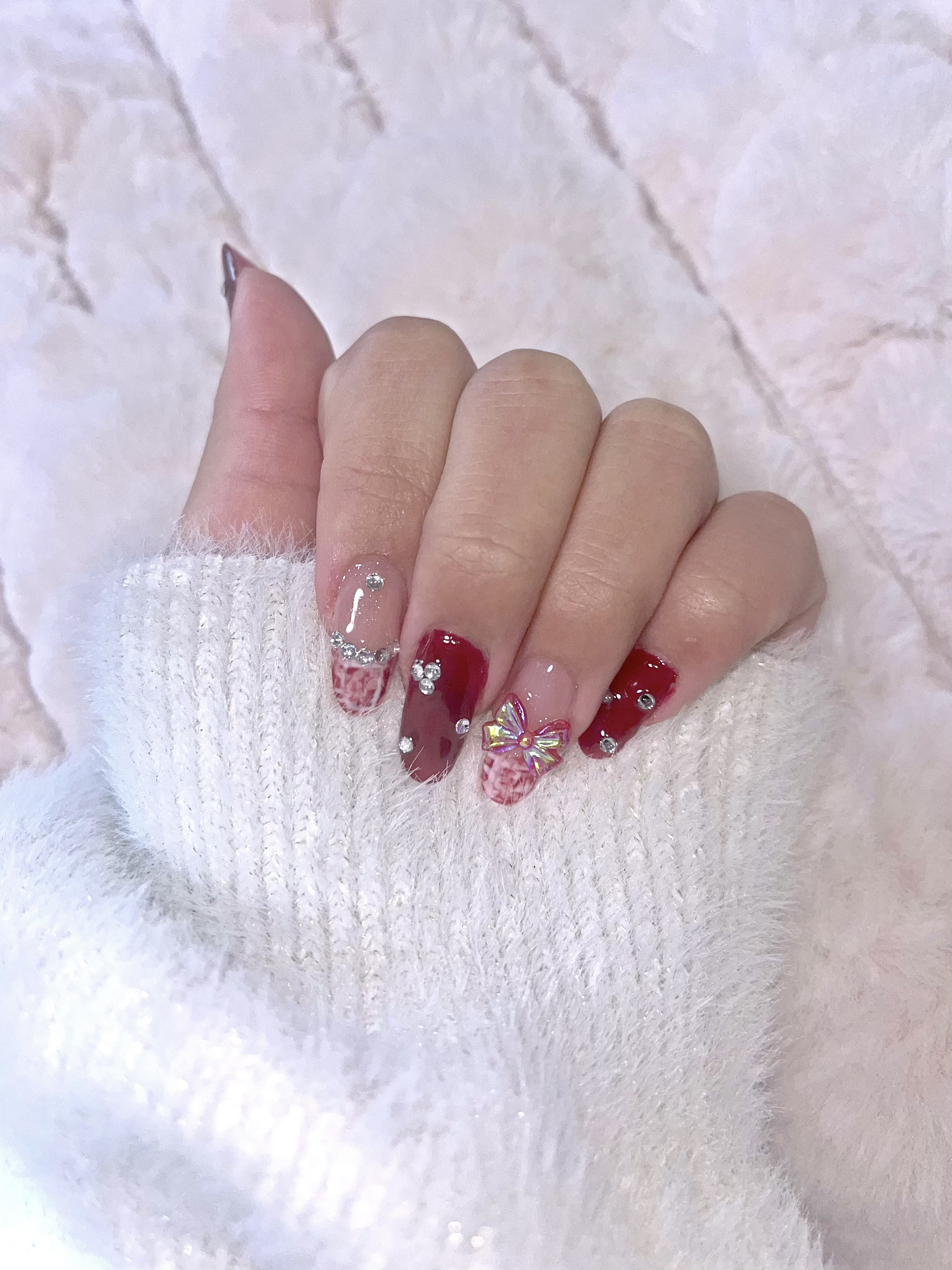 ジェルネイル（ライト対応）/セリア/ジェルネイルを使ったクチコミ（1枚目）