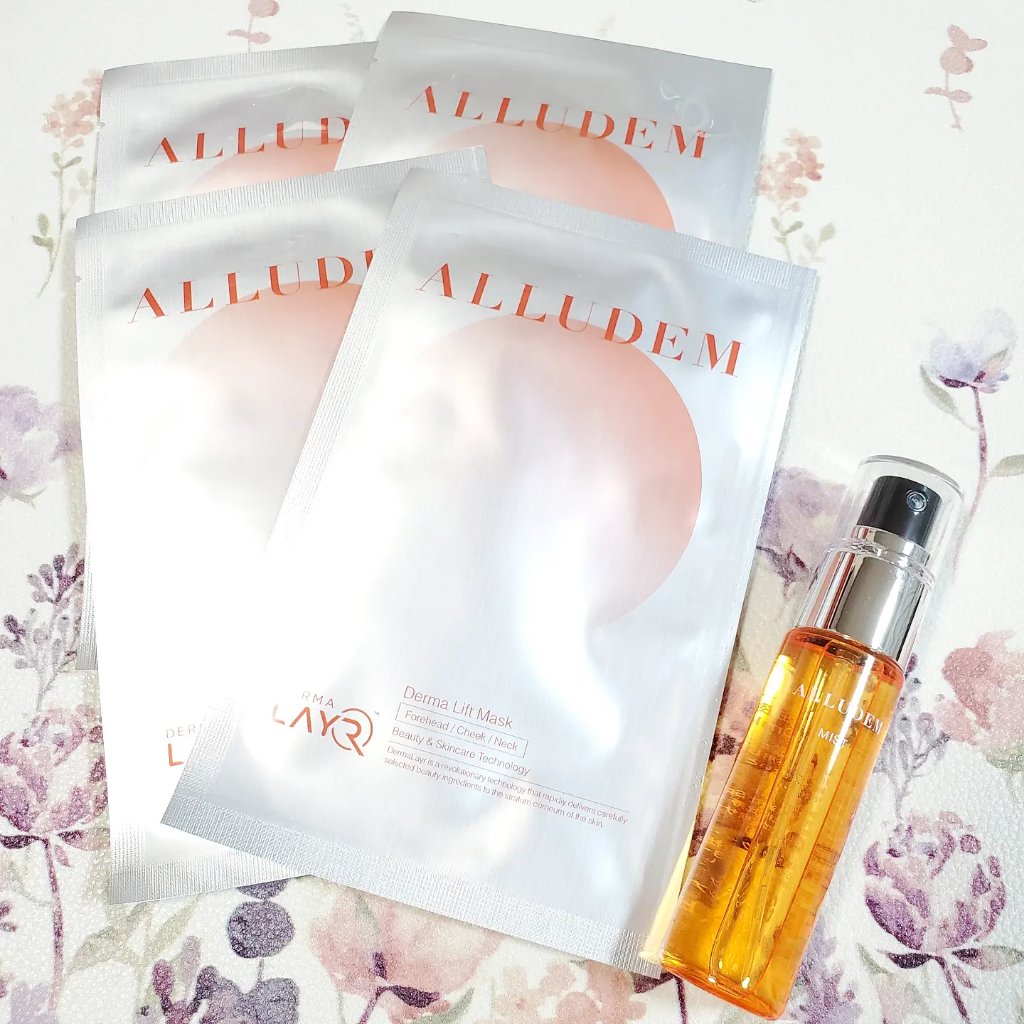 Derma Lift Mask/ALLUDEM/スキンケアキットを使ったクチコミ（2枚目）