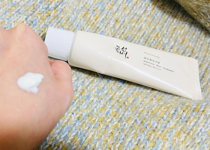 リリーフサンライス + プロバイオティクス/Beauty of Joseon/日焼け止めクリームを使ったクチコミ(2枚目)