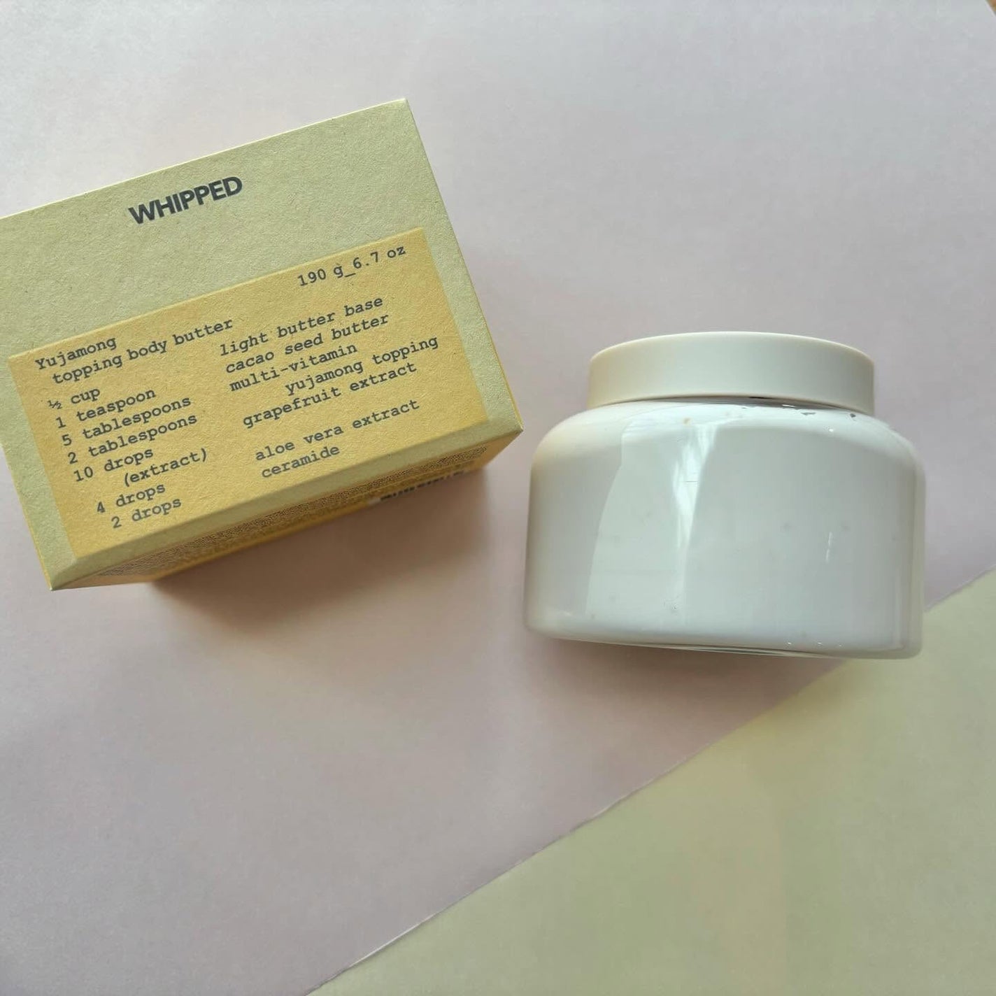 ホイップドハンド&ボディバター3種類バターバッグ/WHIPPED/ハンドクリームを使ったクチコミ(6枚目)