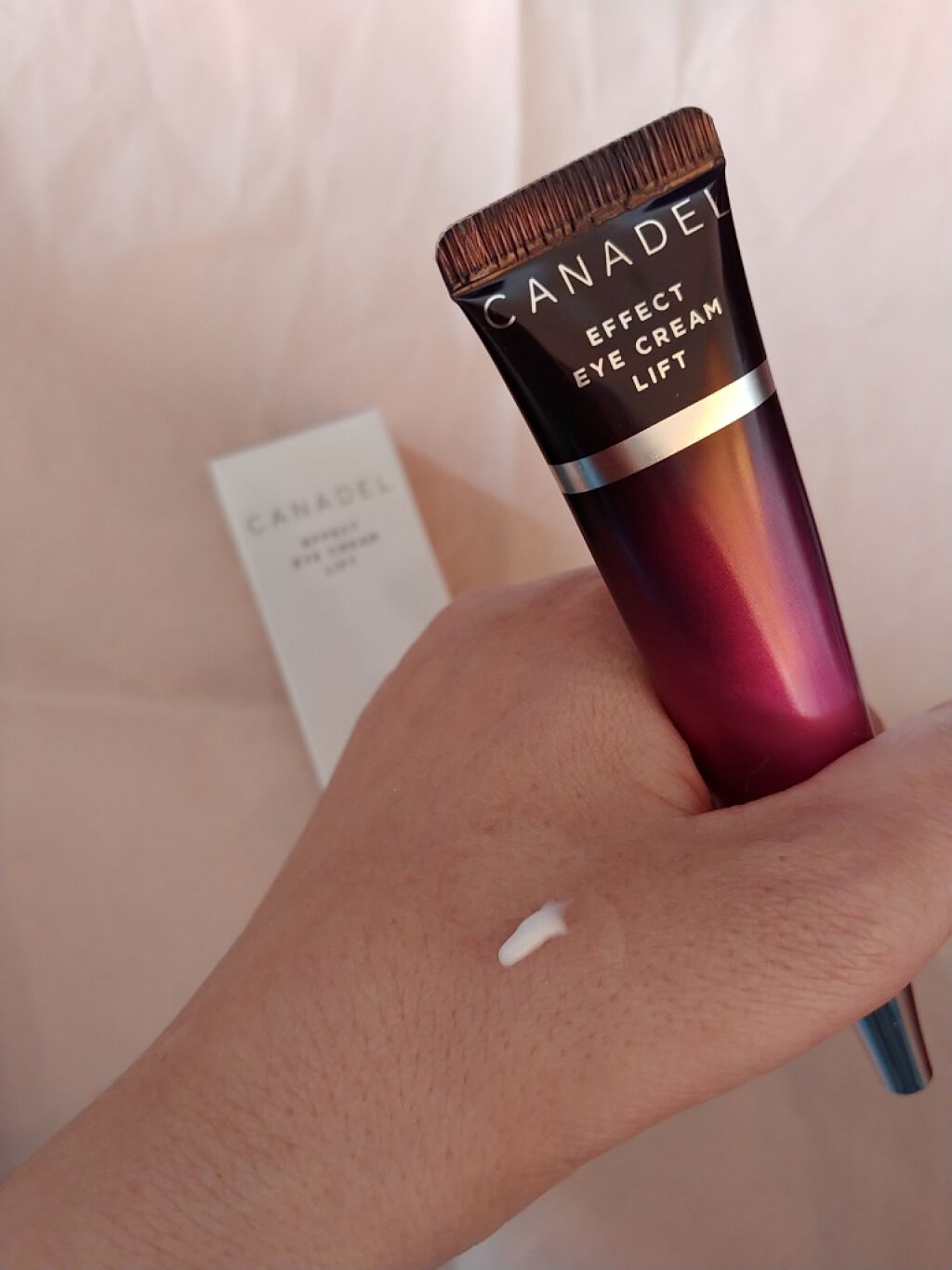 エフェクト アイクリーム リフト/CANADEL/アイケア・アイクリームを使ったクチコミ(2枚目)